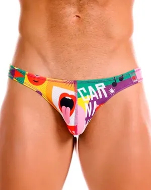 Clothing_Jor_Mens Underwear Jor 2171 Carnival Bikini Printed