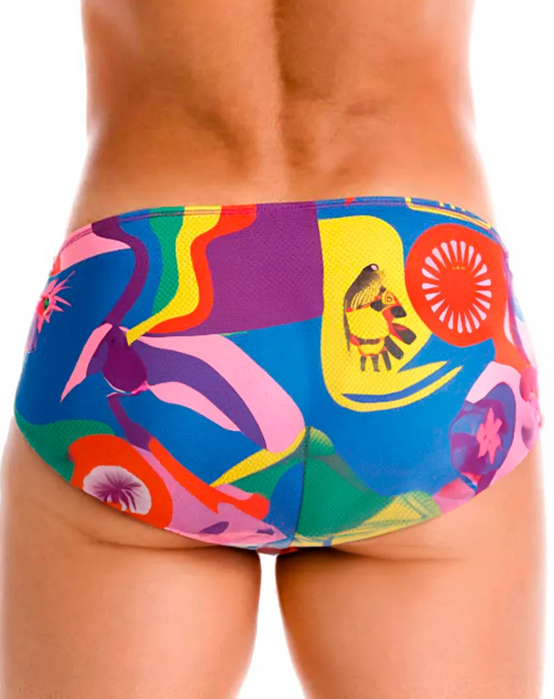 Clothing_Jor_Mens Underwear Jor 2171 Carnival Bikini Printed