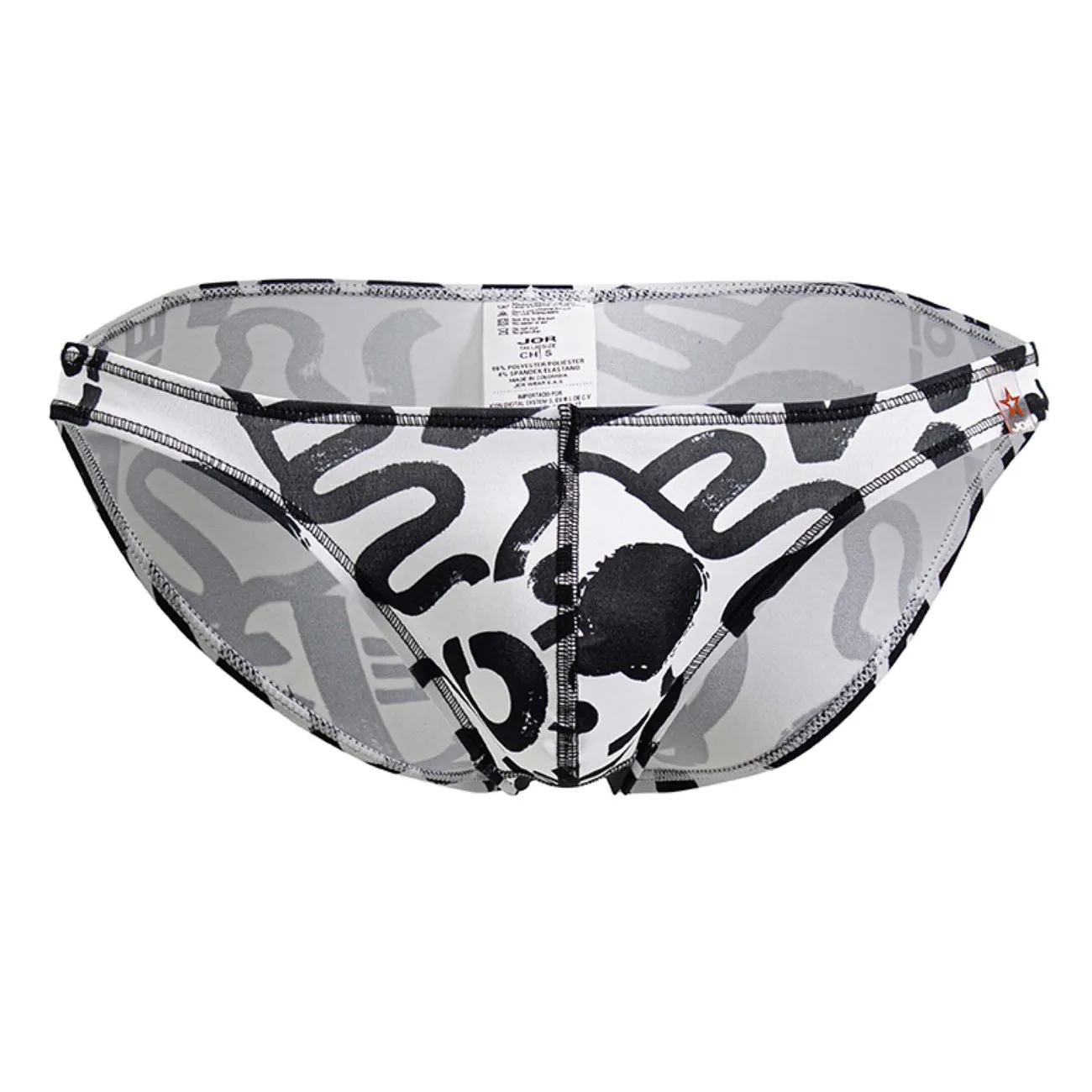 Clothing_Jor_Mens Underwear JOR 2186 Love Bikini Color Printed