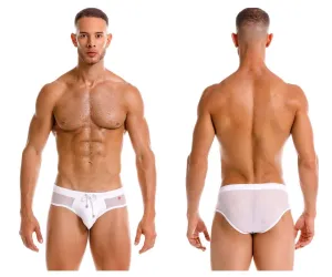 Clothing_Jor_Mens Underwear JOR 2193 Mystic Swim Briefs Color White