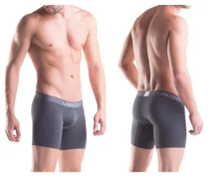 Clothing_Mundo Unico_Mens Underwear Unico 1200090196 (9612010020596) Boxer Briefs Asfalto Cotton Color Gray
