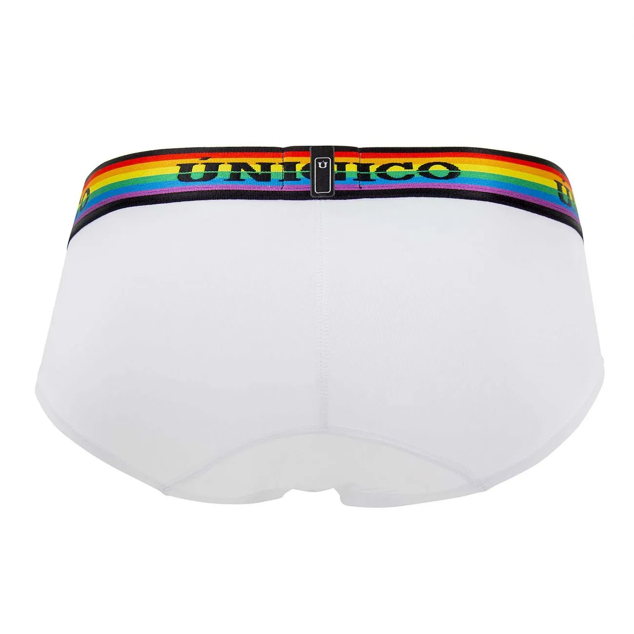 Clothing_Mundo Unico_Mens Underwear Unico 21050201101 Love Wins Briefs Color 00-White