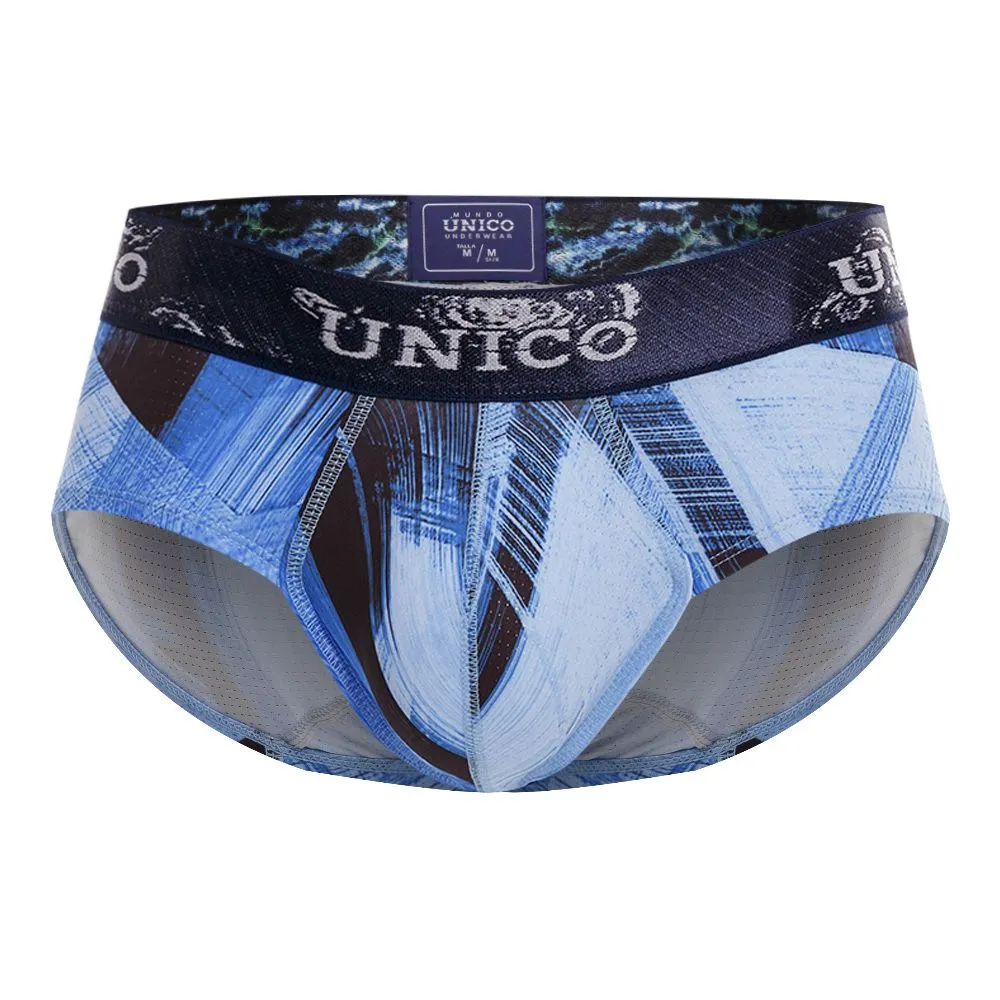 Clothing_Mundo Unico_Mens Underwear Unico 22100201123 Tintado Briefs Color 63-Printed