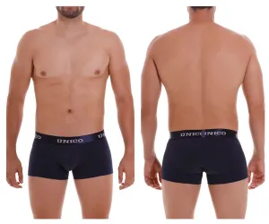 Clothing_Mundo Unico_Mens Underwear Unico 22120100102 Profundo A22 Trunks Color 82-Dark Blue