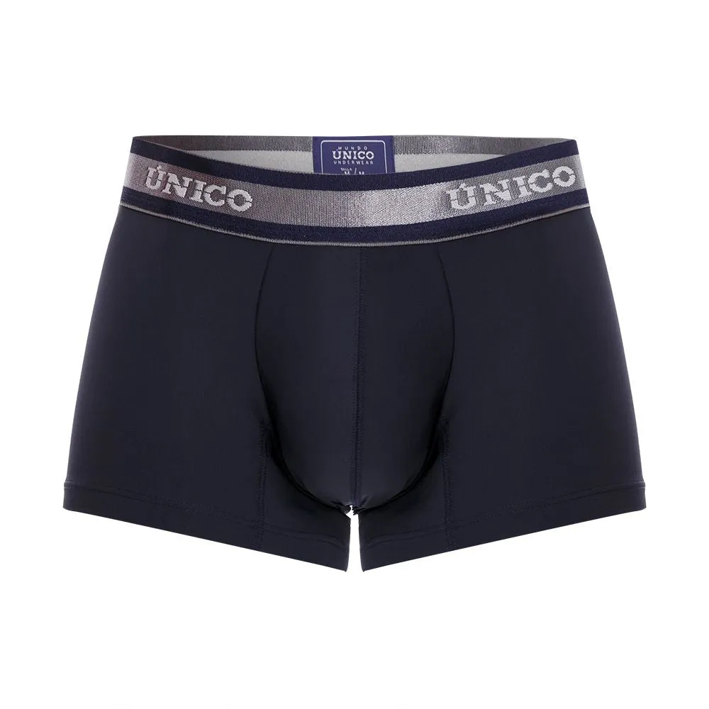 Clothing_Mundo Unico_Mens Underwear Unico 22120100113 Cardenal M22 Trunks Color 82-Dark Blue