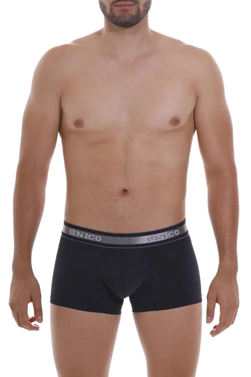 Clothing_Mundo Unico_Mens Underwear Unico 22120100113 Cardenal M22 Trunks Color 82-Dark Blue