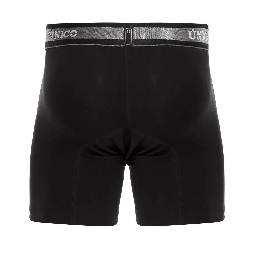 Clothing_Mundo Unico_Mens Underwear Unico 22120100211 Nebuloso A22 Boxer Briefs Color 99-Black