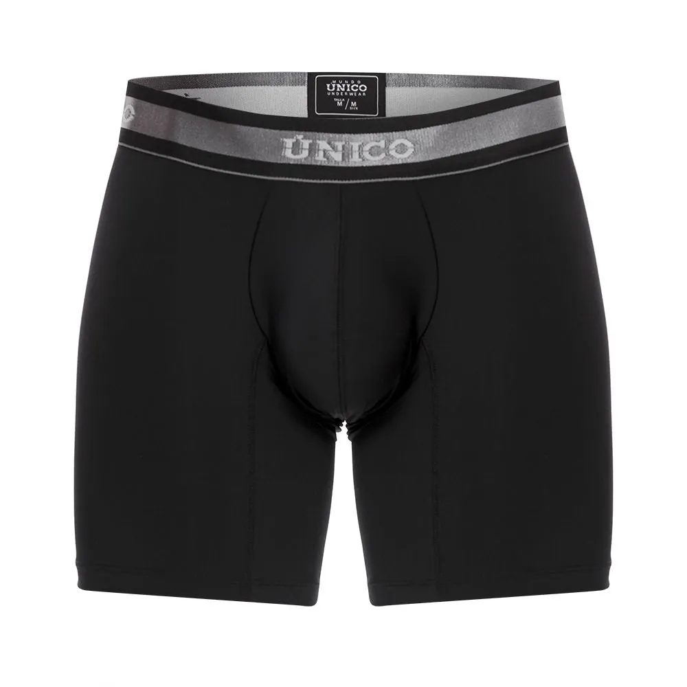 Clothing_Mundo Unico_Mens Underwear Unico 22120100214 Nebuloso M22 Boxer Briefs Color 99-Black