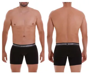 Clothing_Mundo Unico_Mens Underwear Unico 22120100214 Nebuloso M22 Boxer Briefs Color 99-Black