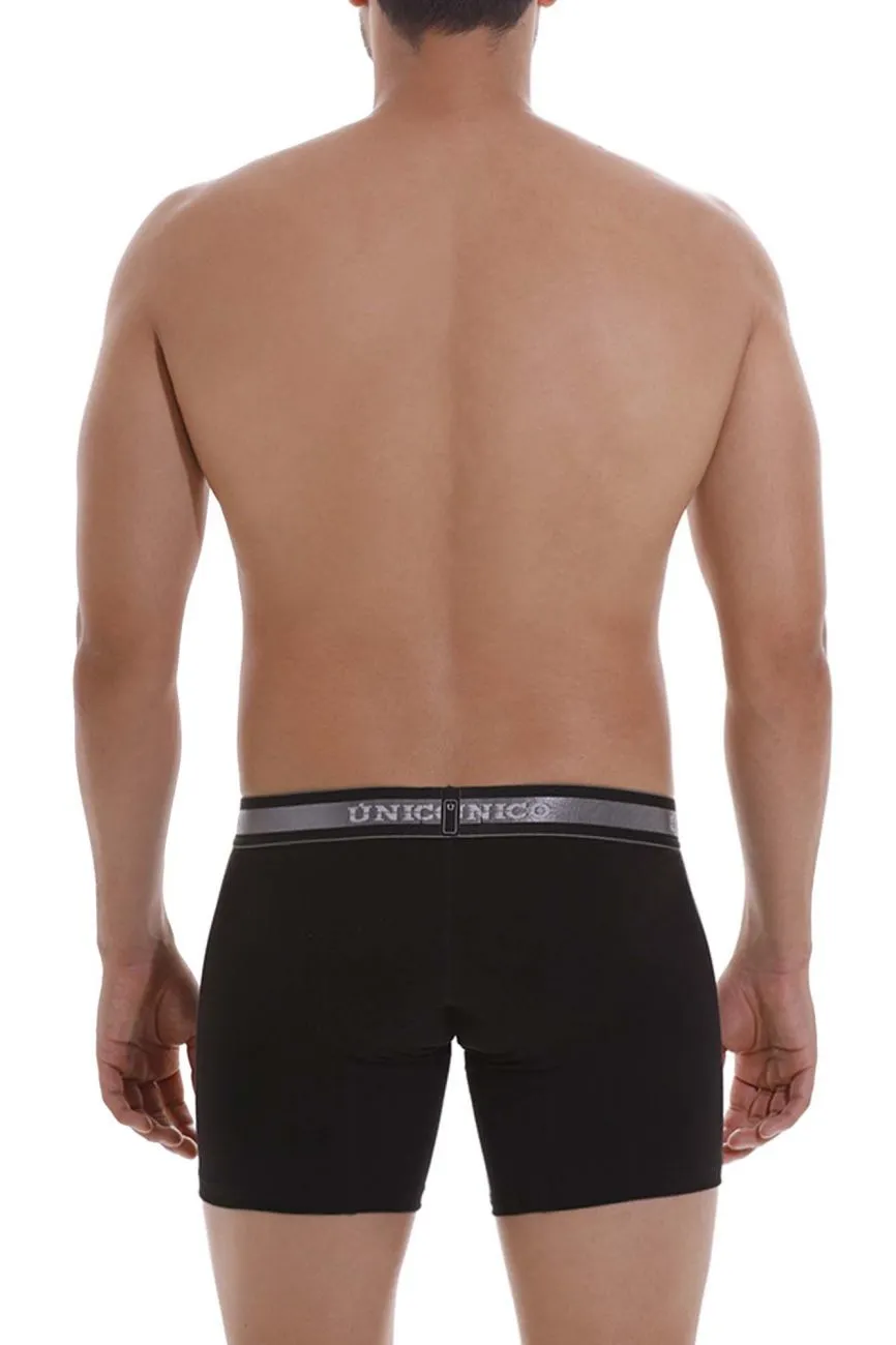 Clothing_Mundo Unico_Mens Underwear Unico 22120100214 Nebuloso M22 Boxer Briefs Color 99-Black