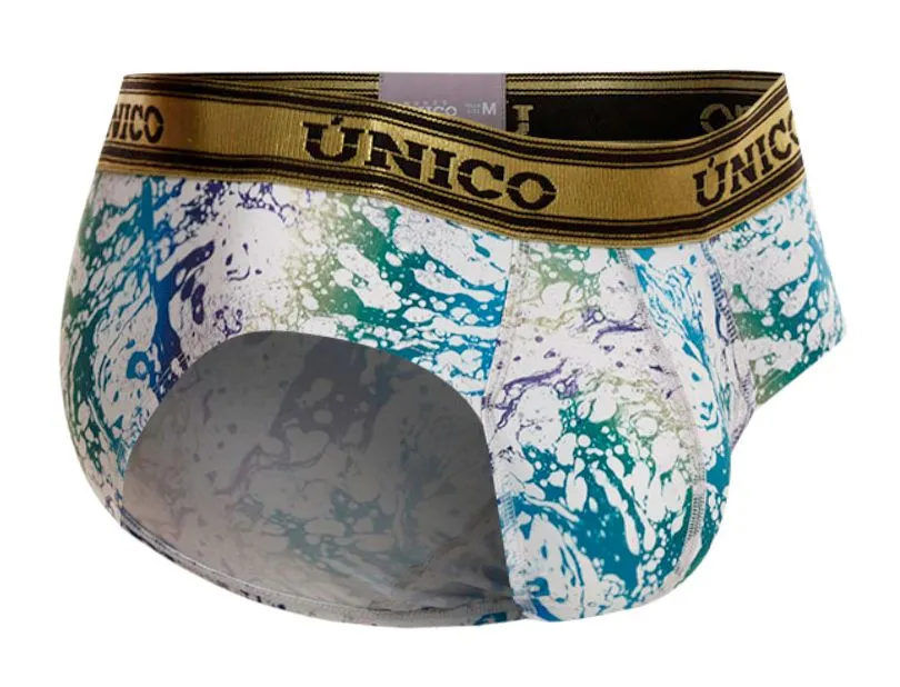 Clothing_Mundo Unico_Mens Underwear Unico 24020101105 Gasoleo Briefs Color 59-White