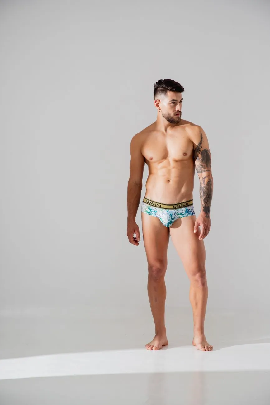 Clothing_Mundo Unico_Mens Underwear Unico 24020101105 Gasoleo Briefs Color 59-White