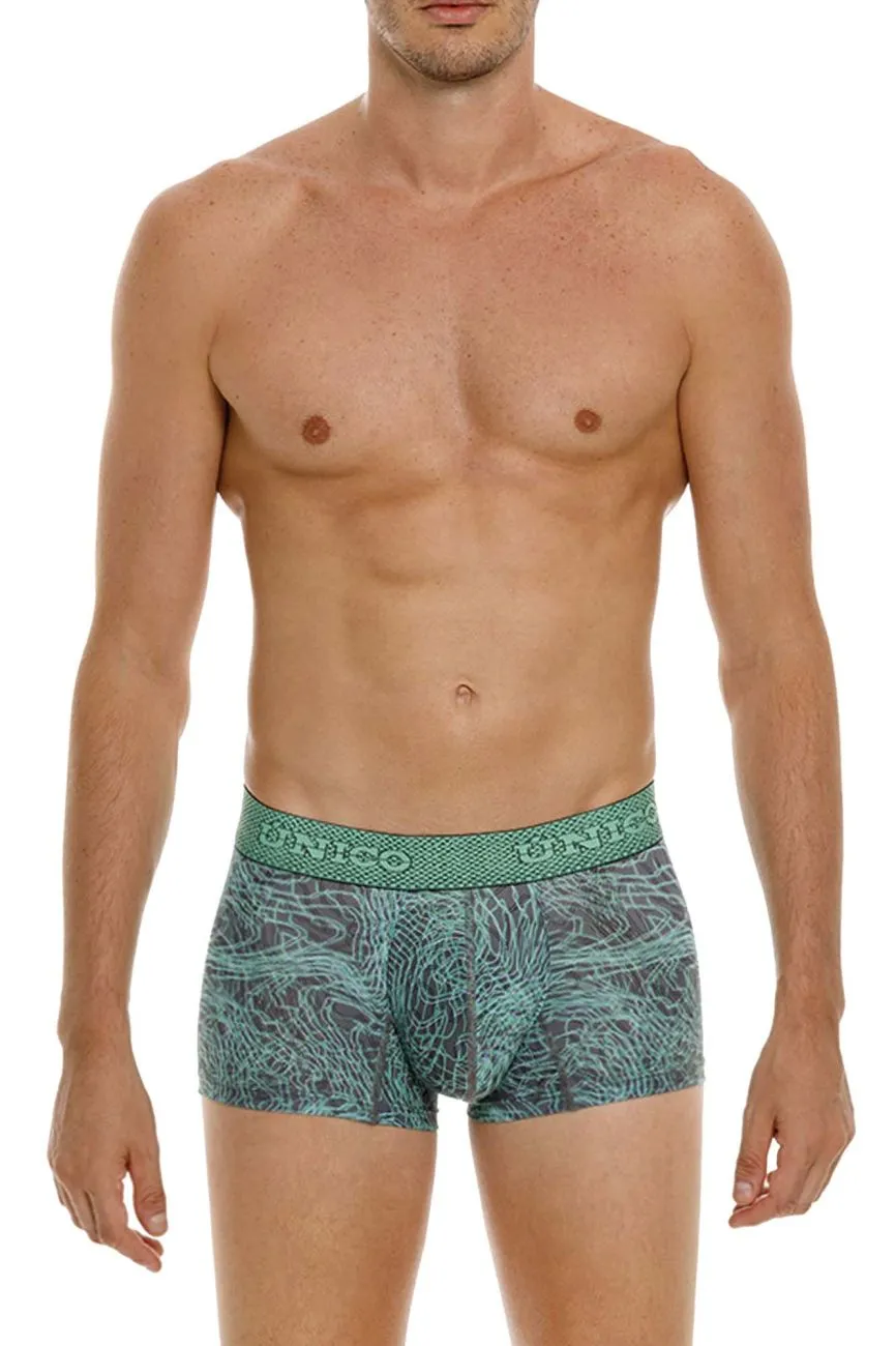 Clothing_Mundo Unico_Mens Underwear Unico 24080100105 Cairel Trunks Color 43-Green