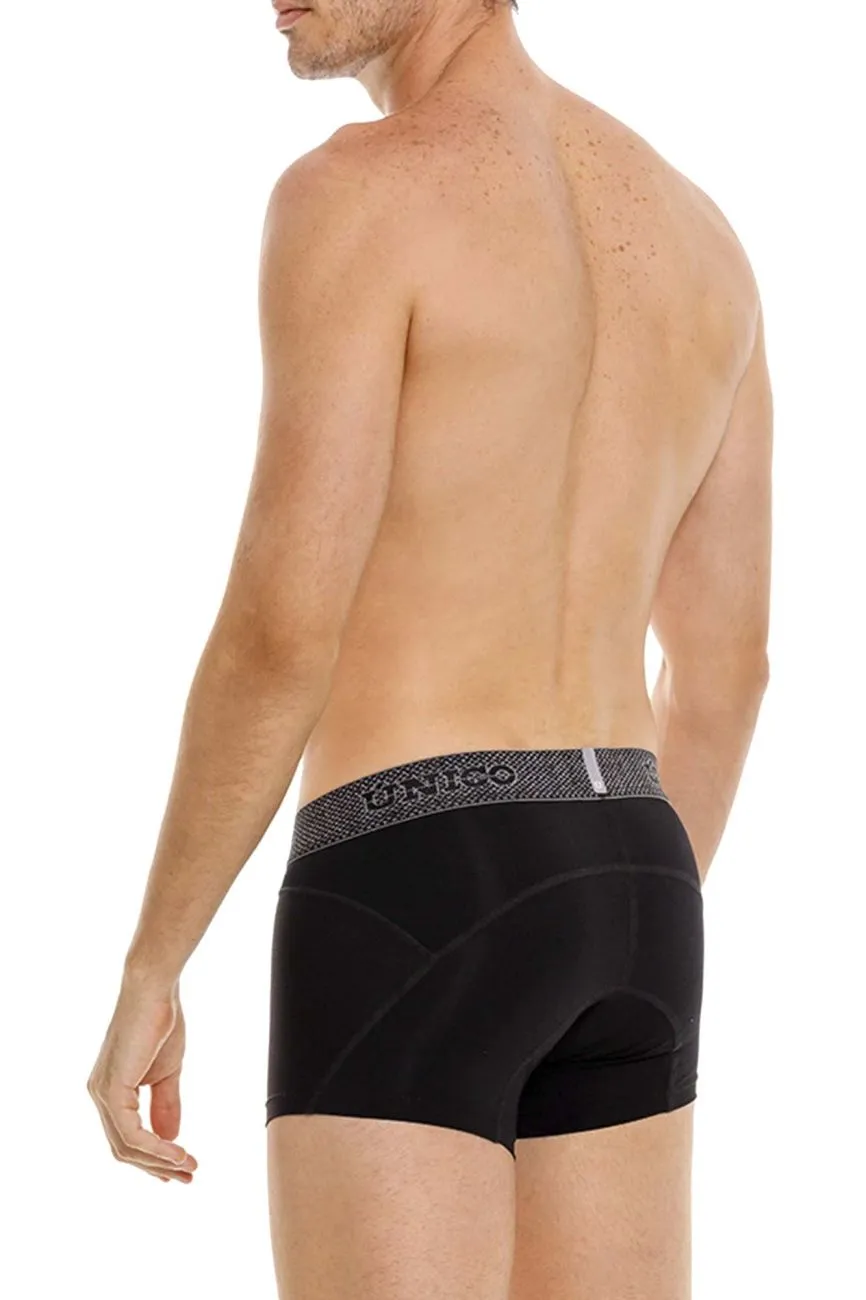 Clothing_Mundo Unico_Mens Underwear Unico 24080100122 Ardid Trunks Color 99-Black