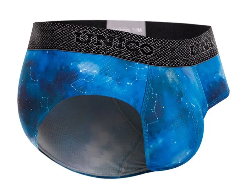 Clothing_Mundo Unico_Mens Underwear Unico 24080101110 Infinito Briefs Color 46-Blue