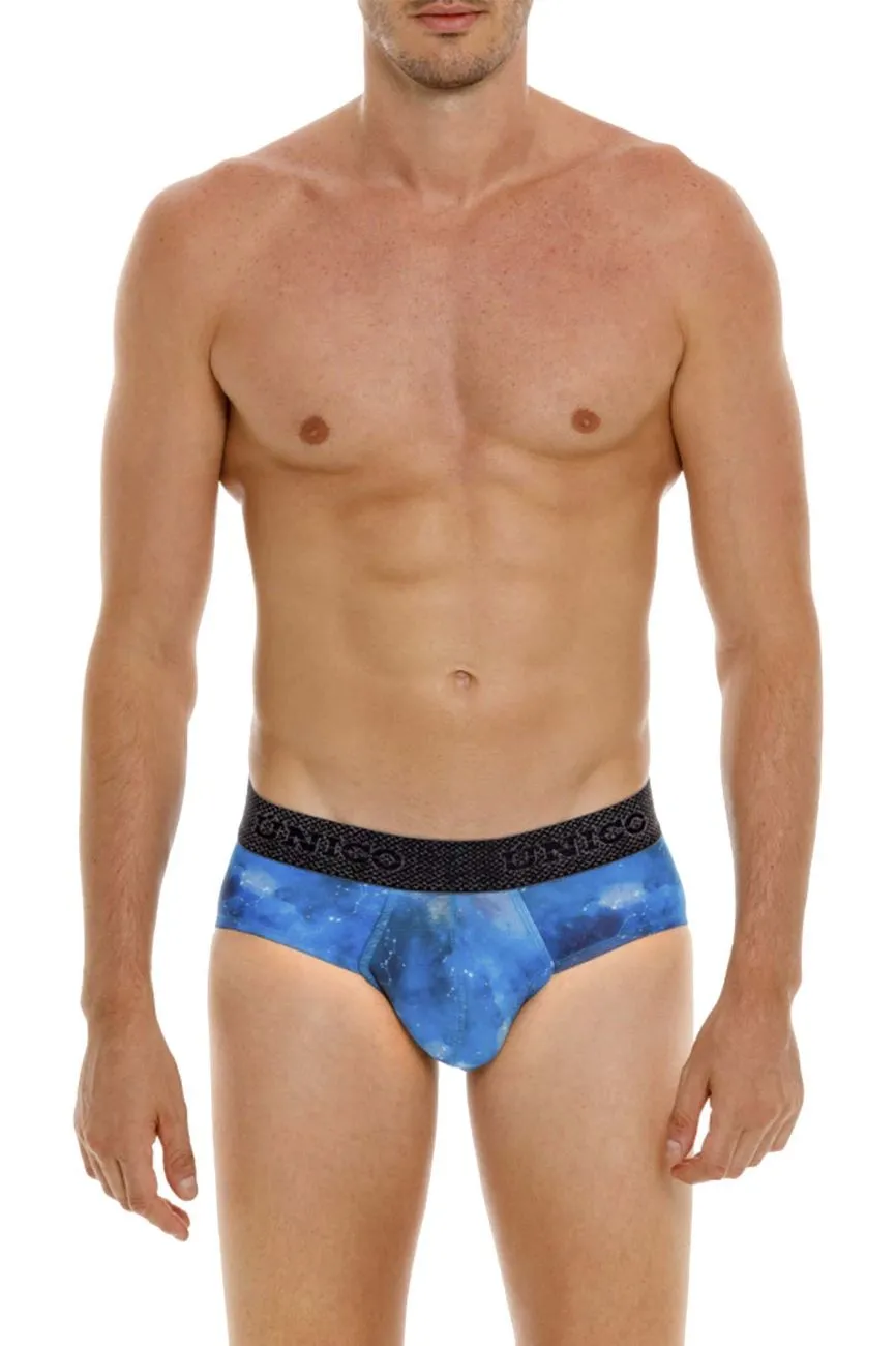 Clothing_Mundo Unico_Mens Underwear Unico 24080101110 Infinito Briefs Color 46-Blue
