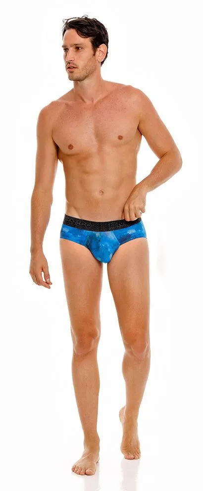 Clothing_Mundo Unico_Mens Underwear Unico 24080101110 Infinito Briefs Color 46-Blue