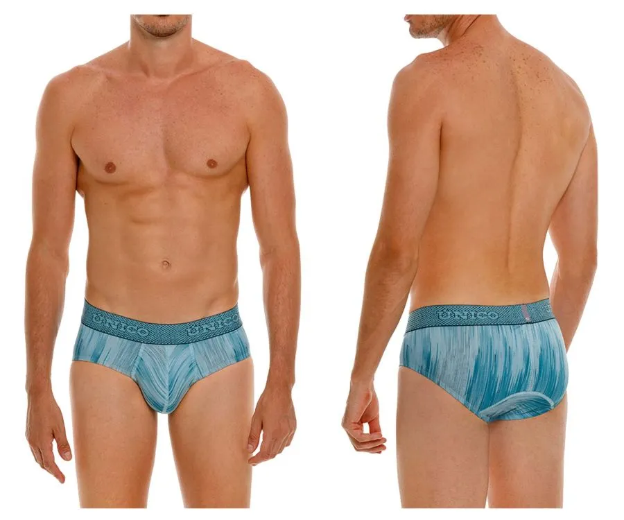 Clothing_Mundo Unico_Mens Underwear Unico 24080101112 Hilada Briefs Color 43-Blue