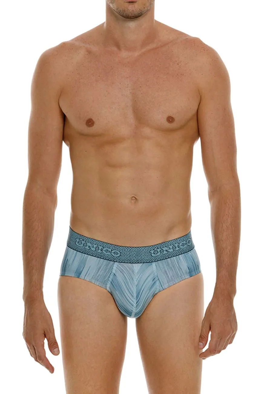 Clothing_Mundo Unico_Mens Underwear Unico 24080101112 Hilada Briefs Color 43-Blue