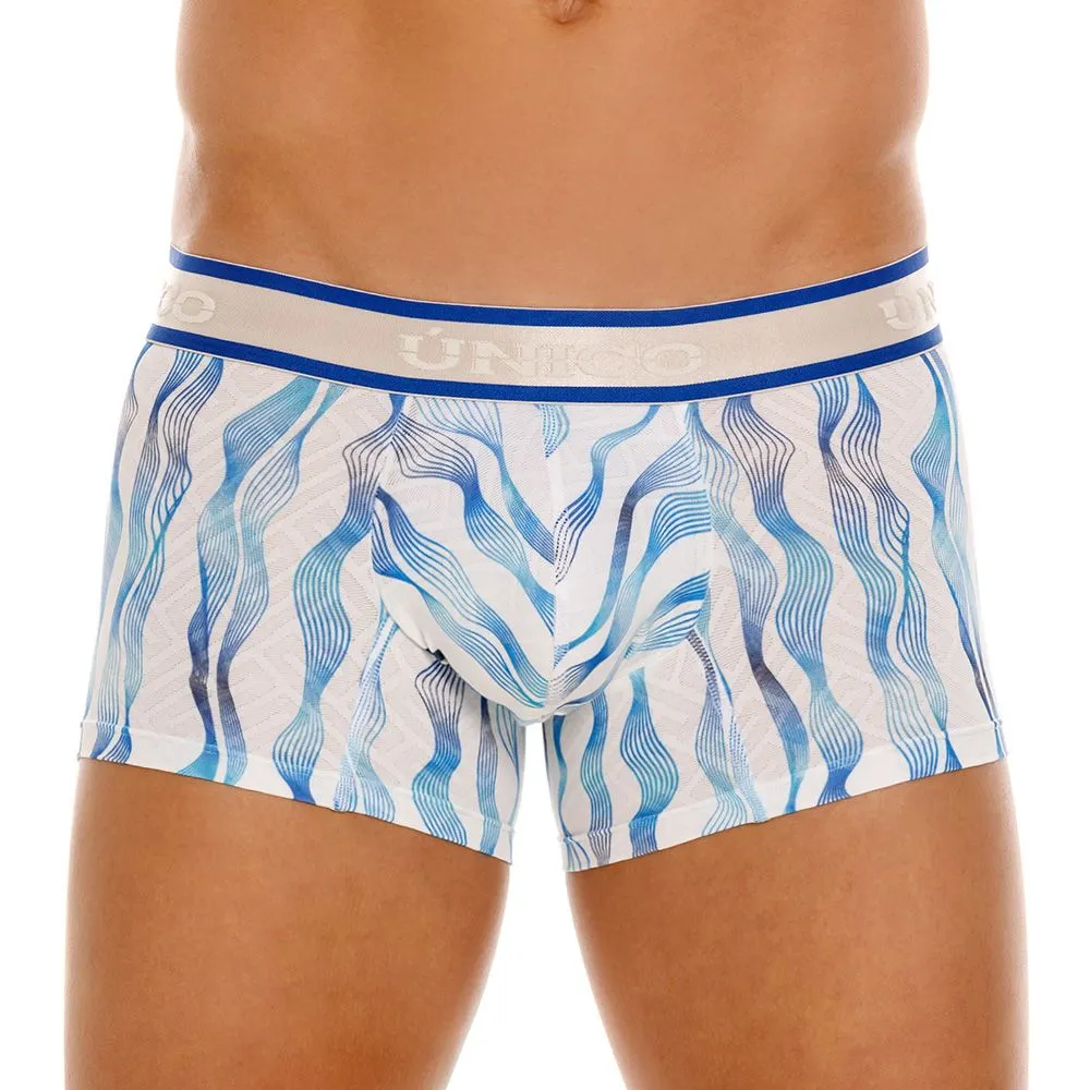 Clothing_Mundo Unico_Mens Underwear Unico 24100100116 Pomposo Trunks Color 46-White