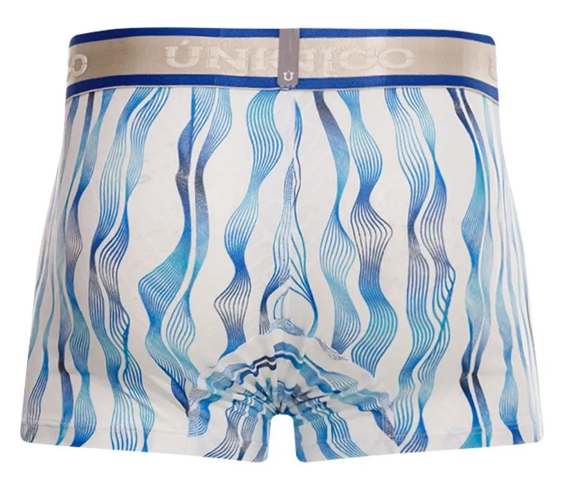 Clothing_Mundo Unico_Mens Underwear Unico 24100100116 Pomposo Trunks Color 46-White