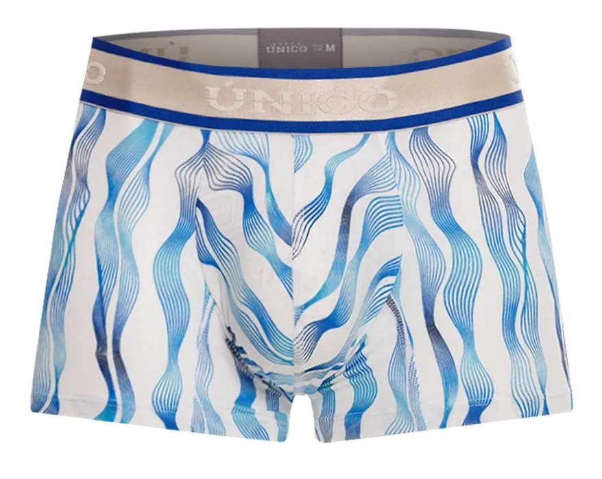 Clothing_Mundo Unico_Mens Underwear Unico 24100100116 Pomposo Trunks Color 46-White