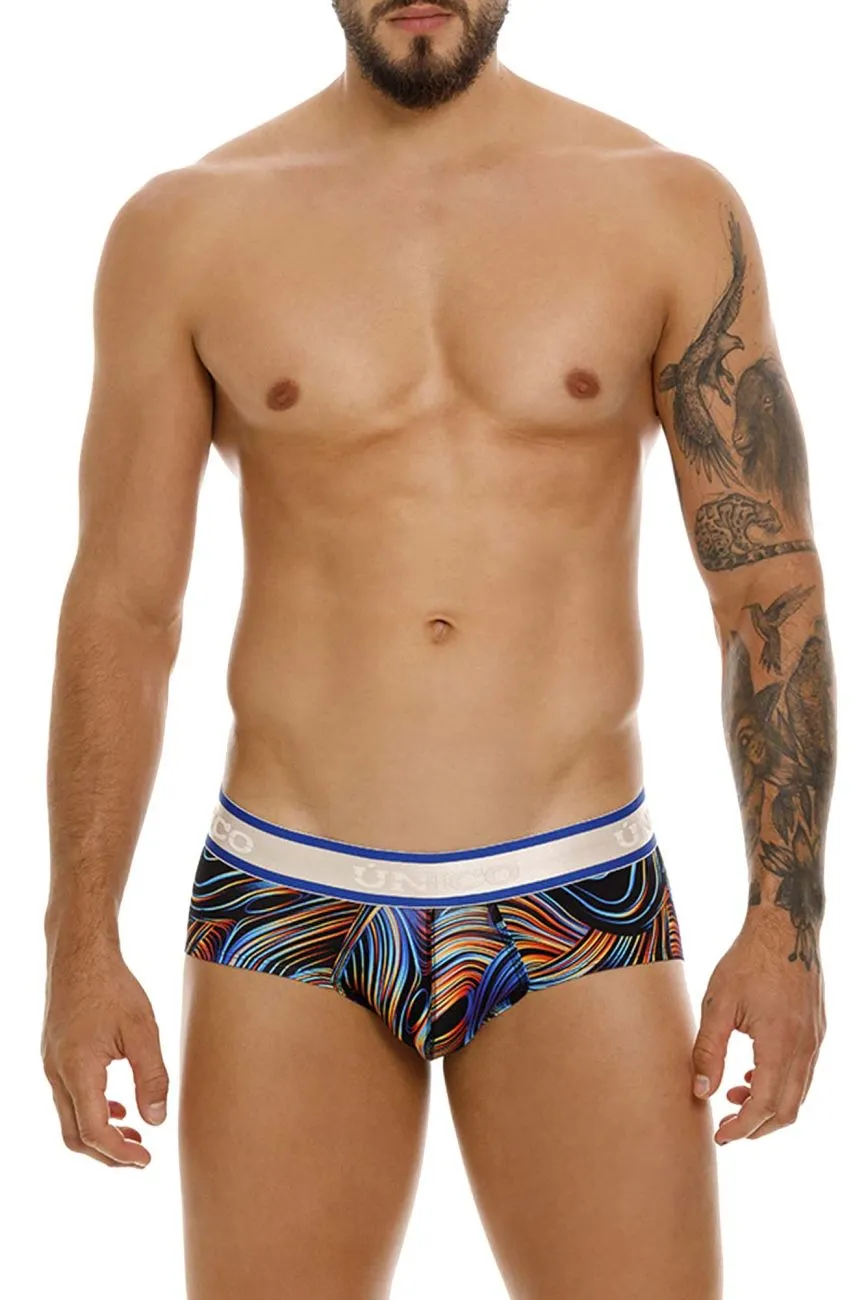 Clothing_Mundo Unico_Mens Underwear Unico 24100101104 Calamo Briefs Color 99-Black