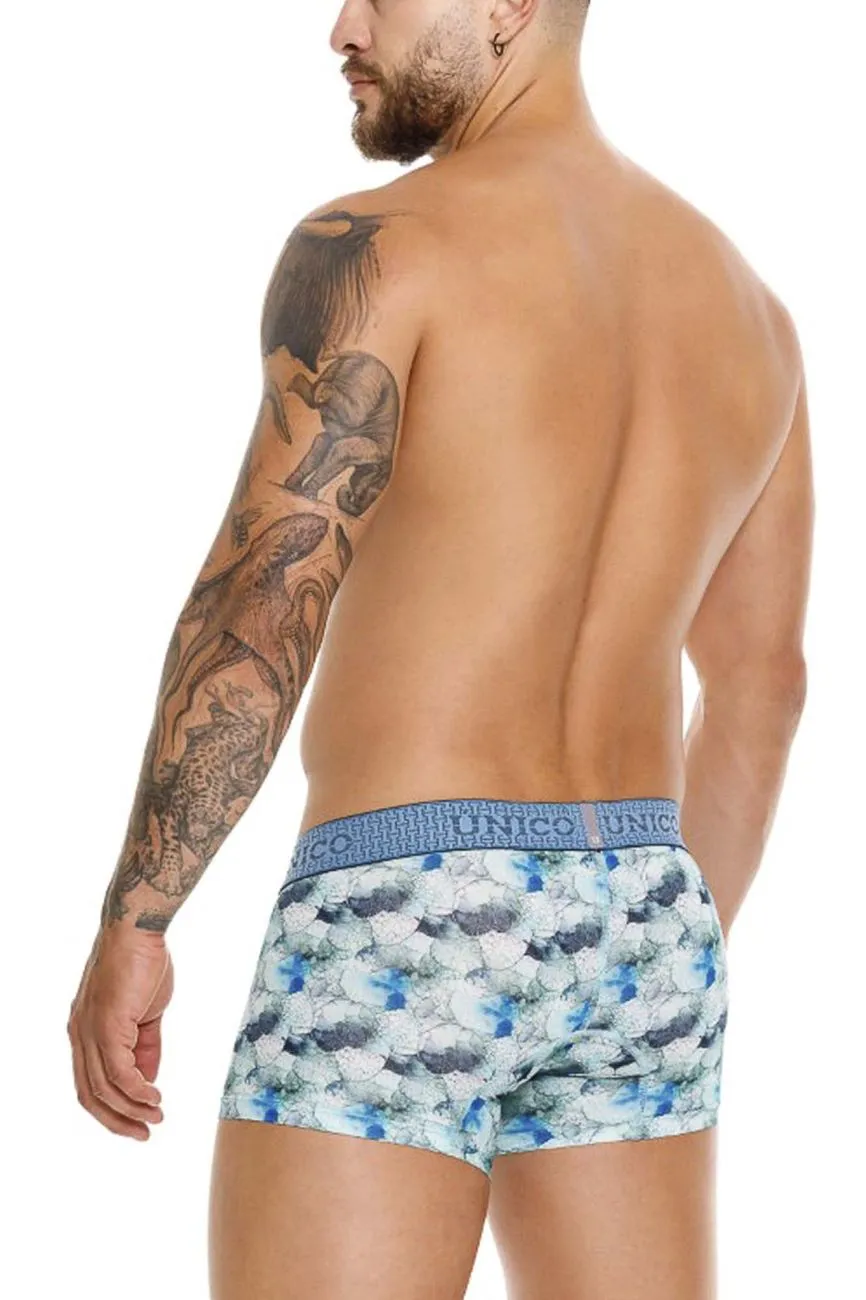 Clothing_Mundo Unico_Mens Underwear Unico 25020100104 Abalon Trunks Color 43-Blue