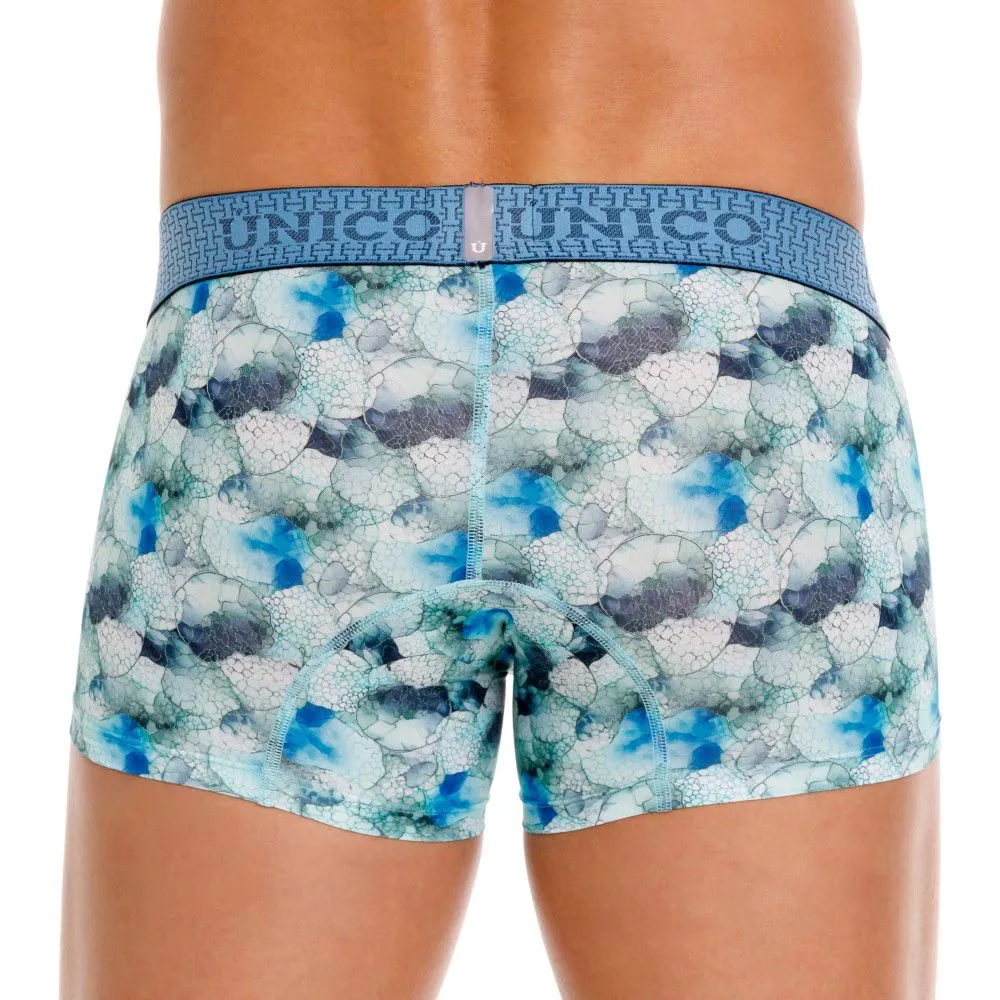 Clothing_Mundo Unico_Mens Underwear Unico 25020100104 Abalon Trunks Color 43-Blue
