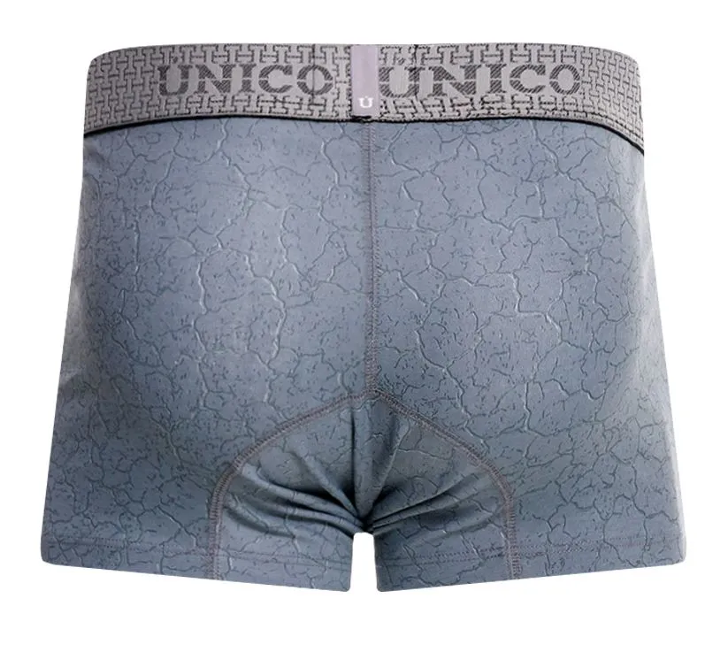 Clothing_Mundo Unico_Mens Underwear Unico 25020100116 Baldio Trunks Color 59-Gray