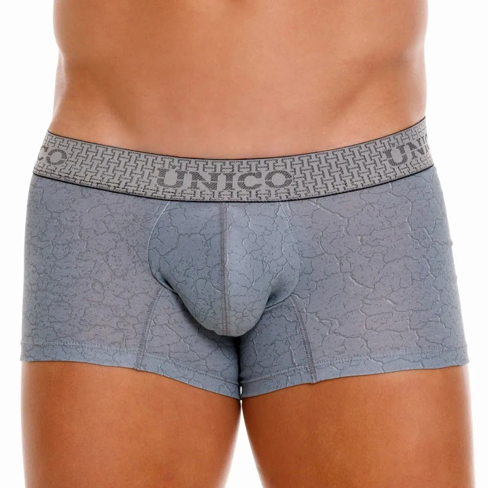Clothing_Mundo Unico_Mens Underwear Unico 25020100116 Baldio Trunks Color 59-Gray