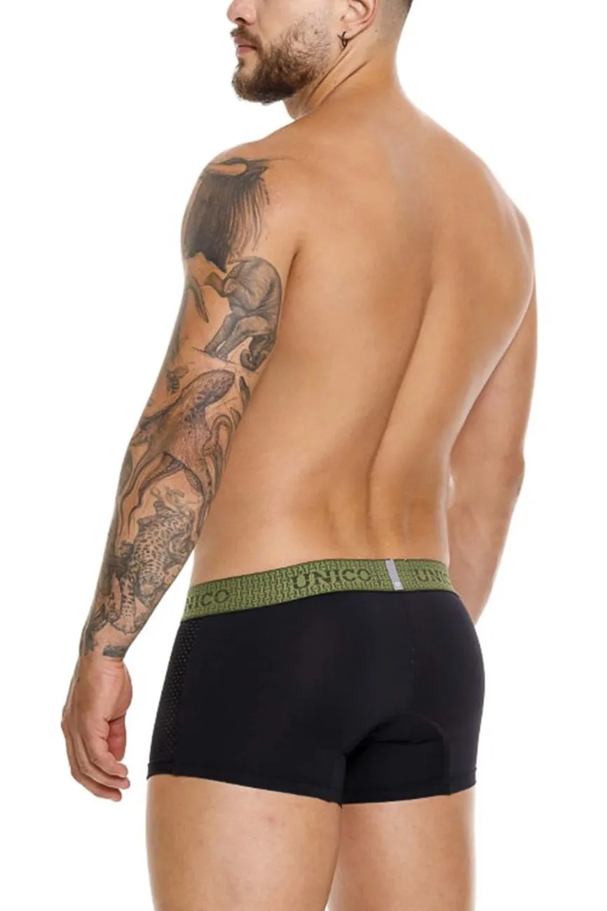 Clothing_Mundo Unico_Mens Underwear Unico 25020100121 Tribunal Trunks Color 99-Black