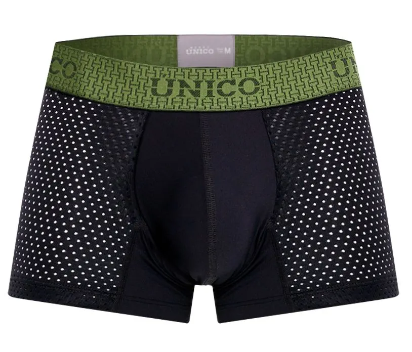 Clothing_Mundo Unico_Mens Underwear Unico 25020100121 Tribunal Trunks Color 99-Black