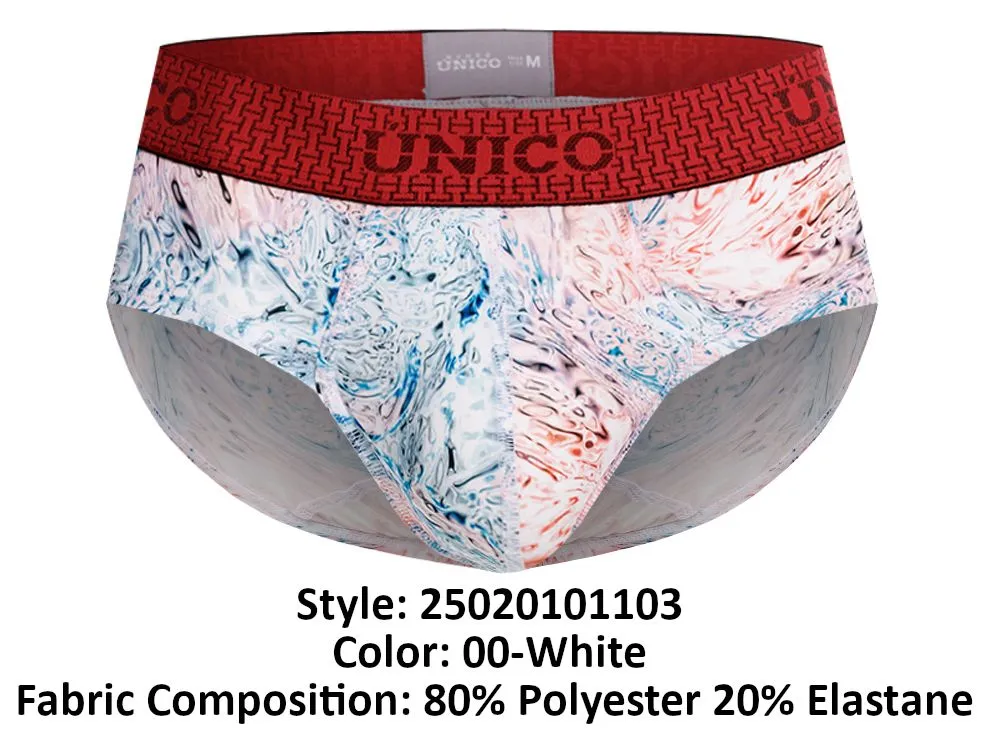 Clothing_Mundo Unico_Mens Underwear Unico 25020101103 Rizo Briefs Color 00-White