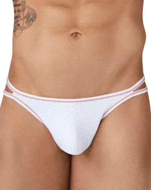 Clothing_Pikante_Mens Underwear Pikante 0983 Novo Thongs White