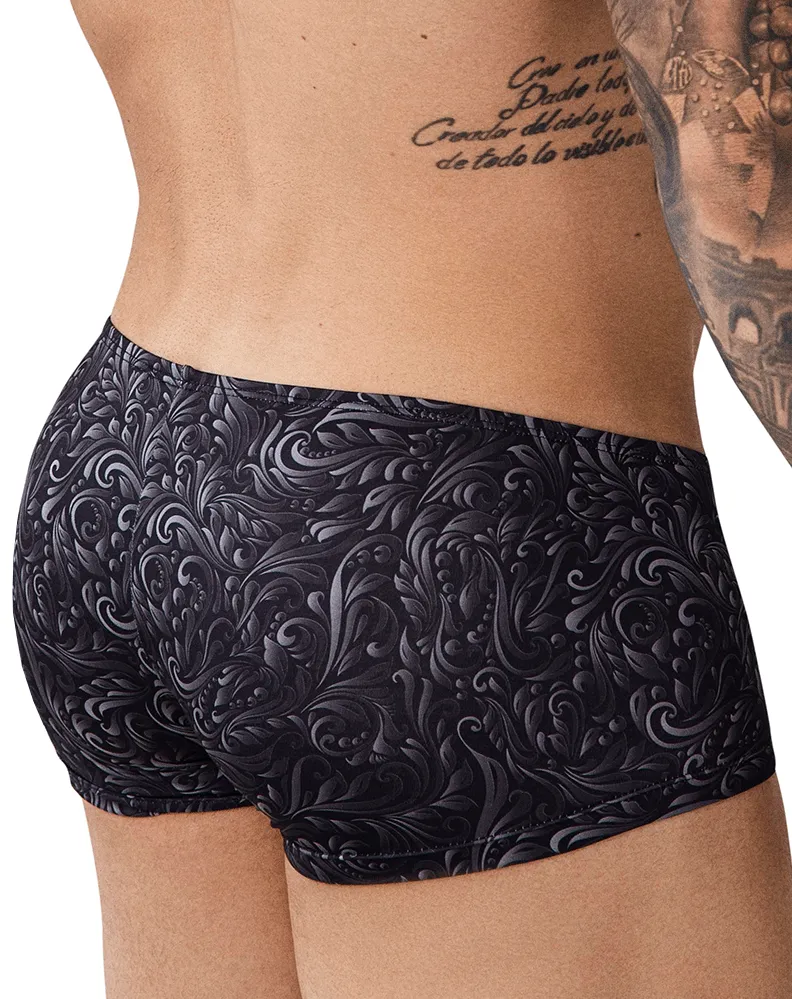 Clothing_Pikante_Mens Underwear Pikante 1007 Potenza Trunks Black