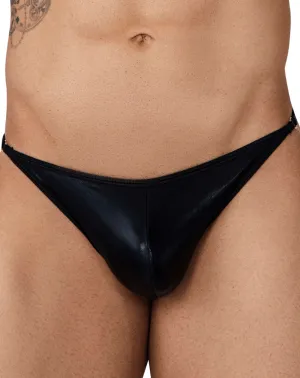Clothing_Pikante_Mens Underwear Pikante 1014 Salerno Thongs Black