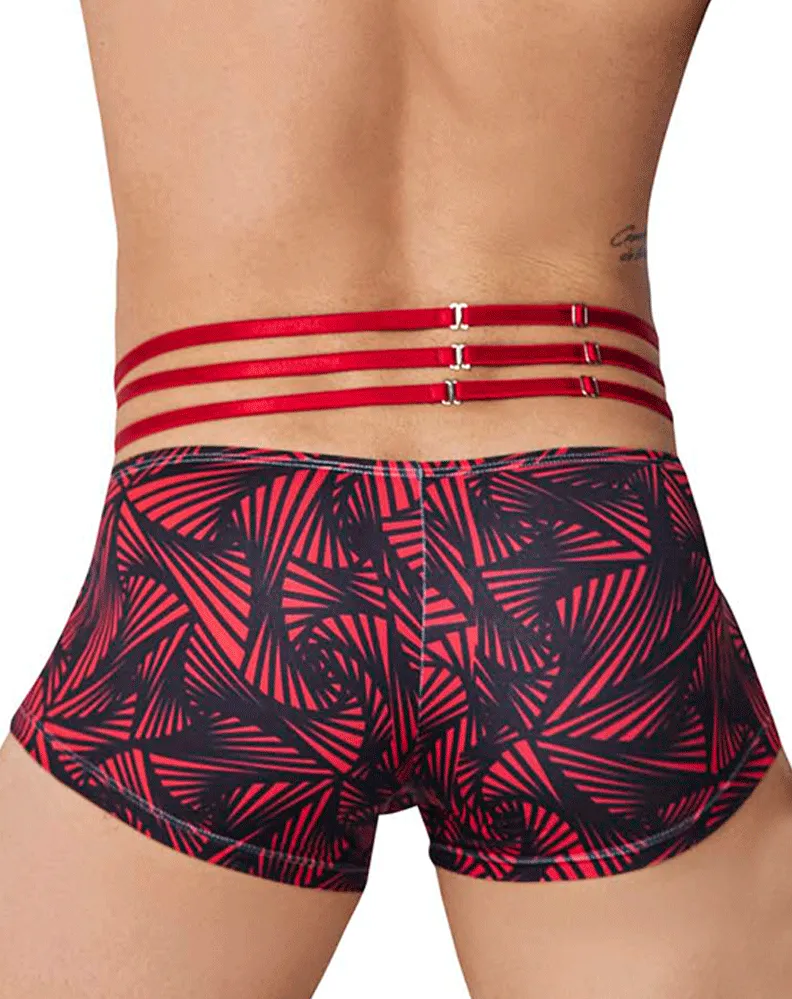 Clothing_Pikante_Mens Underwear Pikante 1078 Fiery Trunks Red