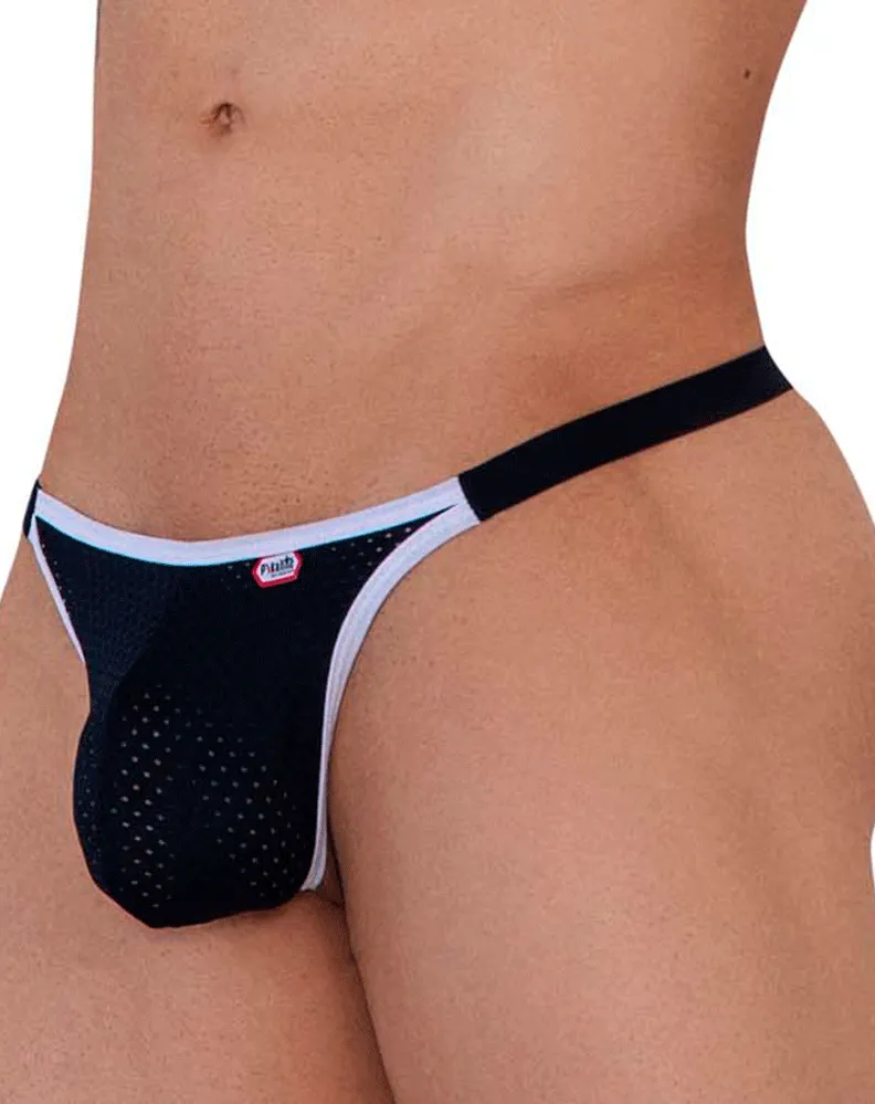 Clothing_Pikante_Mens Underwear Pikante 1286 Montreaux Thongs Black