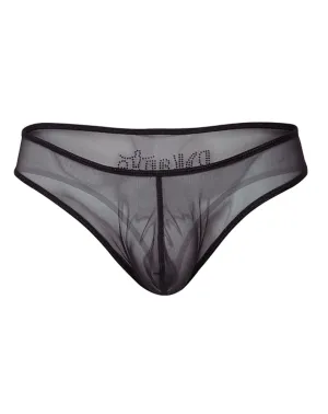 Clothing_Pikante_Mens Underwear Pikante 1388 Sense Thongs Black