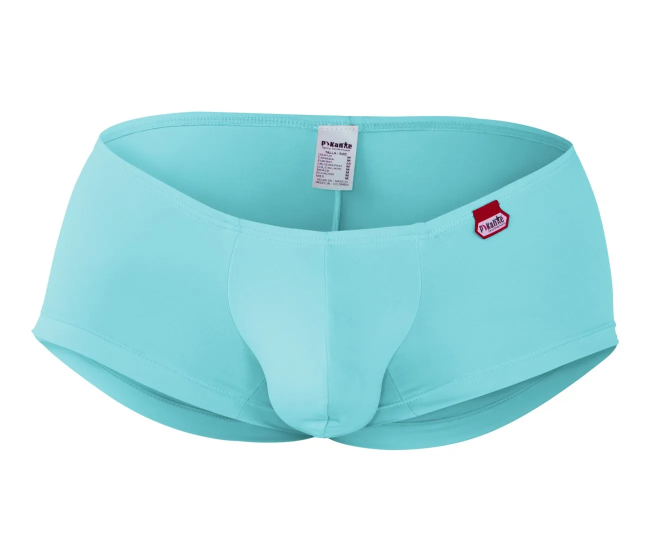 Clothing_Pikante_Mens Underwear Pikante PIK 0976X Angola Trunks Color Light Blue