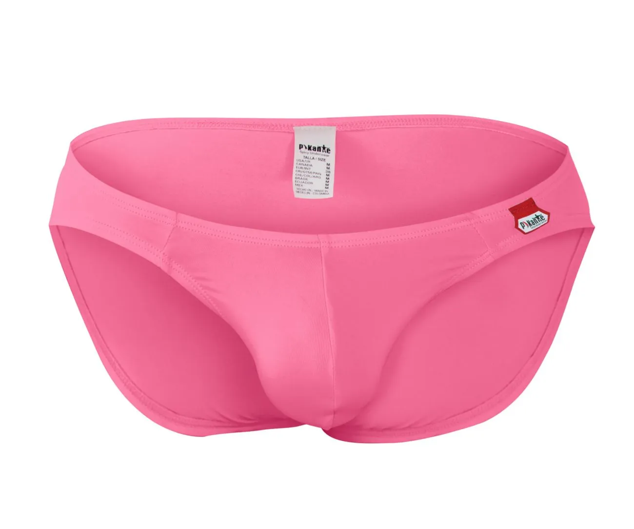 Clothing_Pikante_Mens Underwear Pikante PIK 0977X Angola Bikini Color Pink