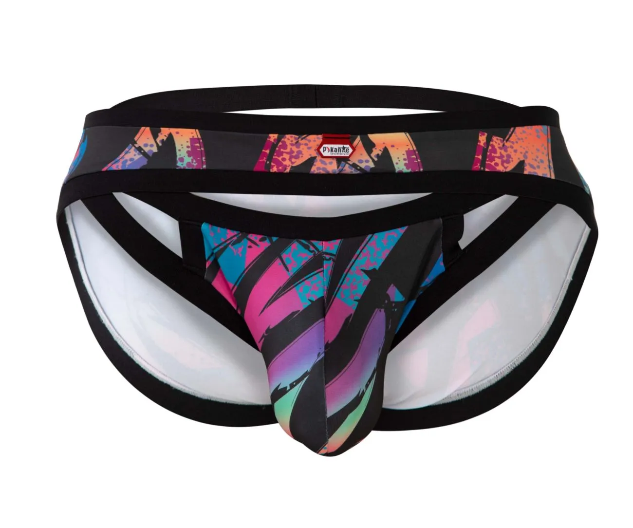 Clothing_Pikante_Mens Underwear Pikante PIK 0989 Jartum Briefs Color Black