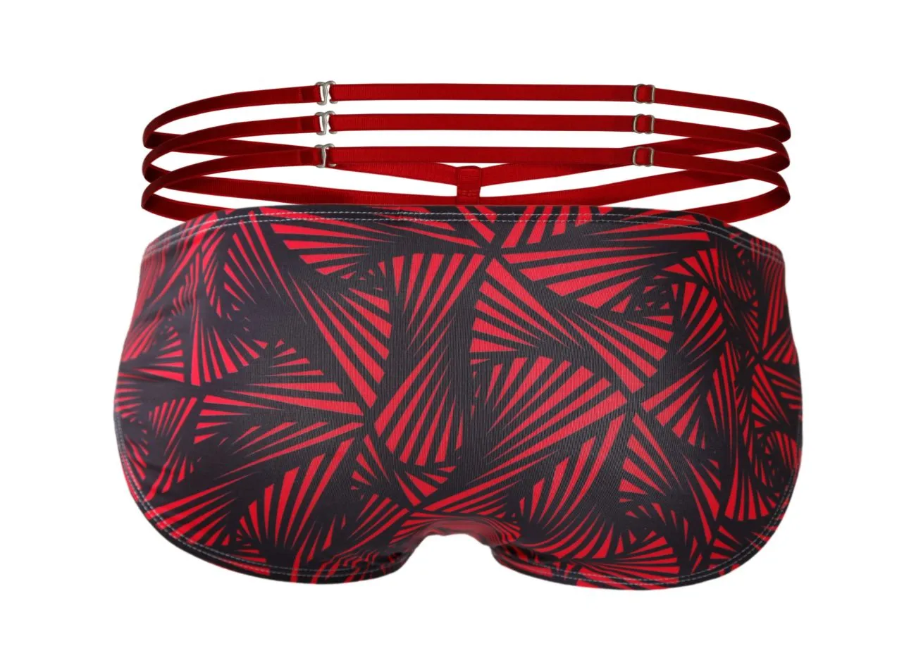 Clothing_Pikante_Mens Underwear Pikante PIK 1079 Fiery Bikini Color Red
