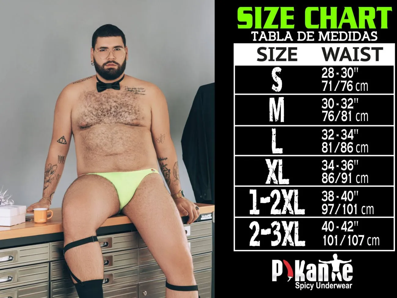 Clothing_Pikante_Mens Underwear Pikante PIK 1079 Fiery Bikini Color Red
