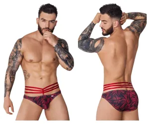 Clothing_Pikante_Mens Underwear Pikante PIK 1079 Fiery Bikini Color Red