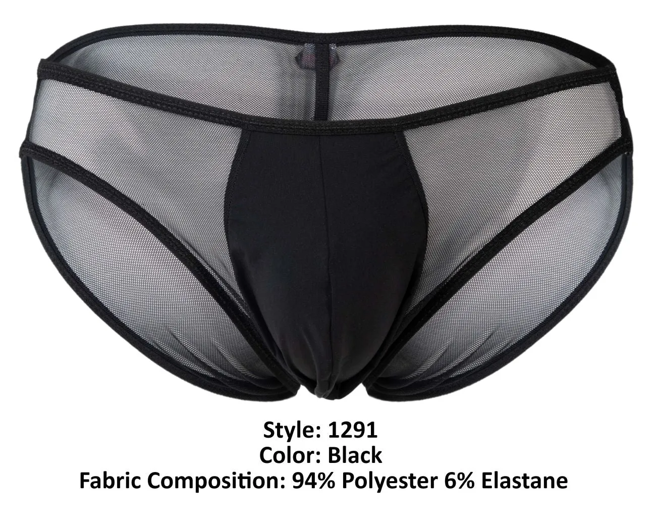 Clothing_Pikante_Mens Underwear Pikante PIK 1291 Sziget Briefs Color Black