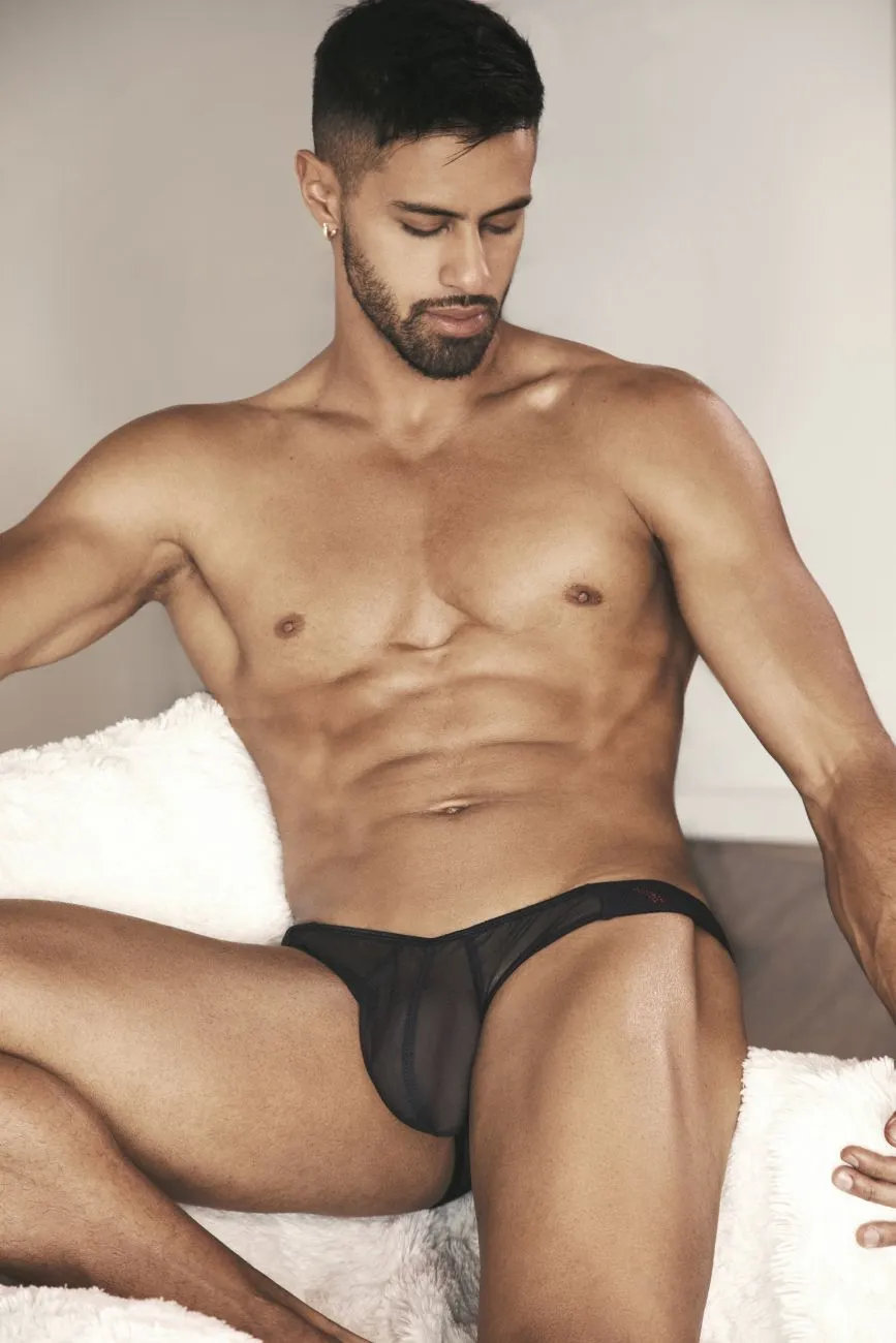 Clothing_Pikante_Mens Underwear Pikante PIK 1389 Sense Bikini Color Black