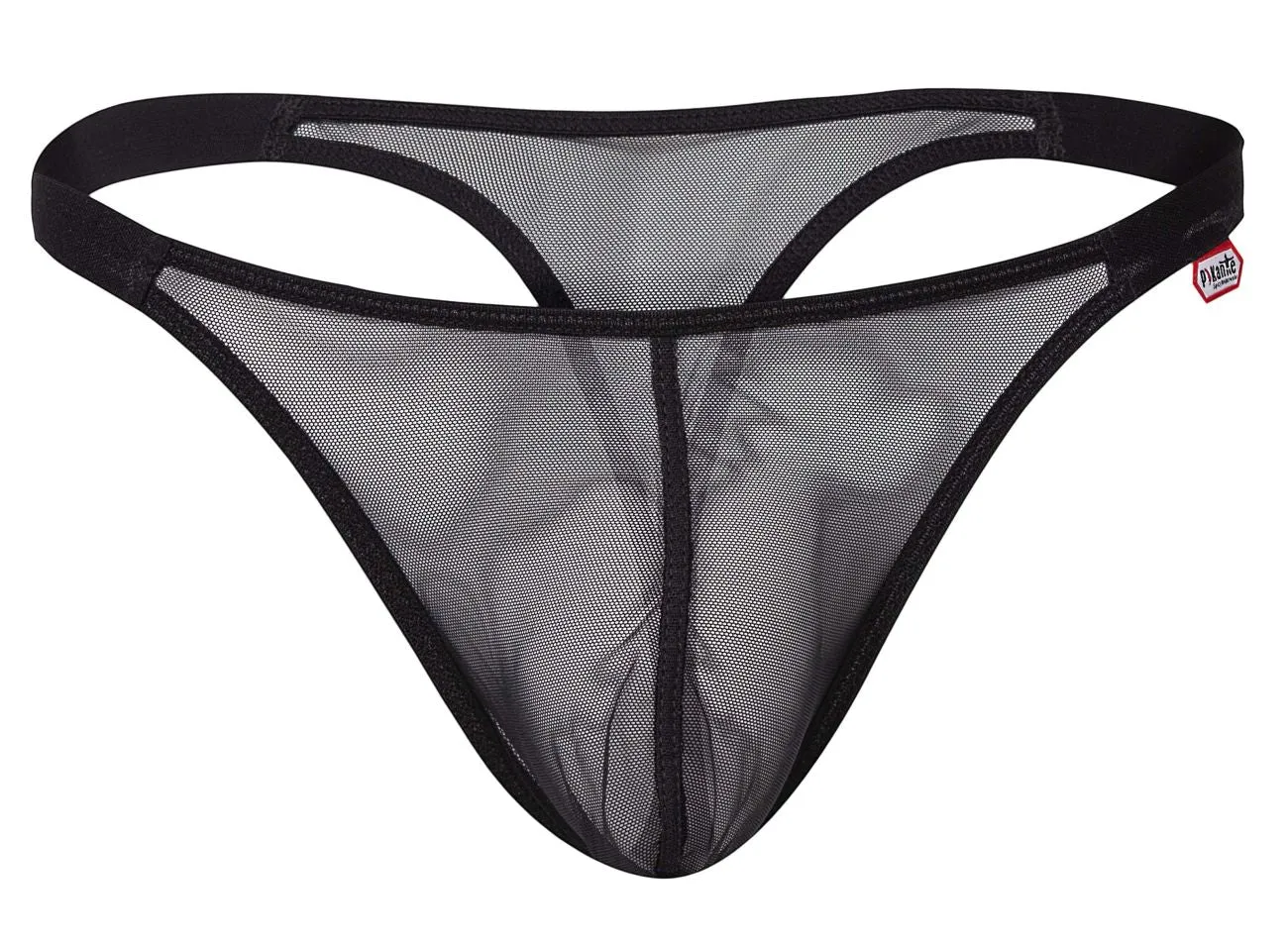 Clothing_Pikante_Mens Underwear Pikante PIK 1390 Gift Thongs Color Black