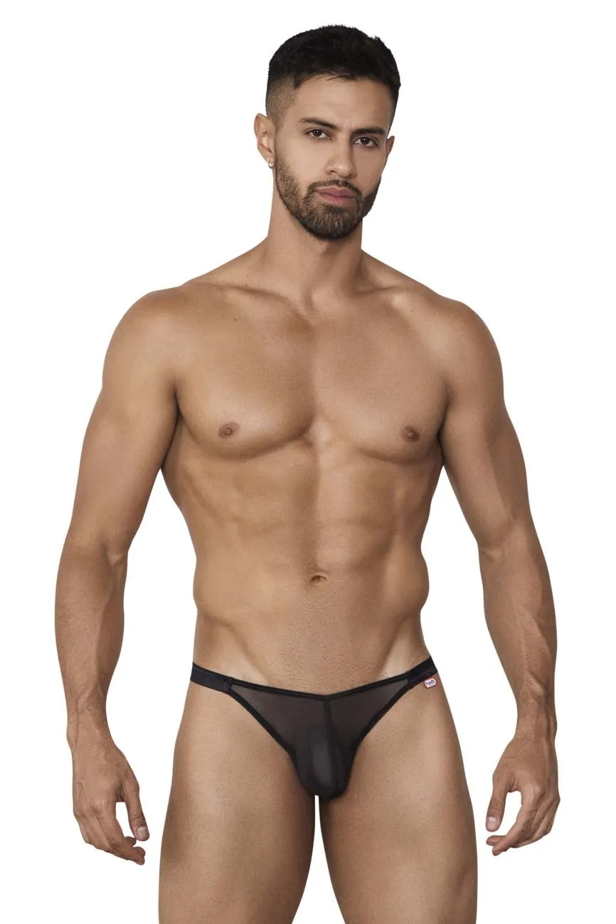 Clothing_Pikante_Mens Underwear Pikante PIK 1390 Gift Thongs Color Black